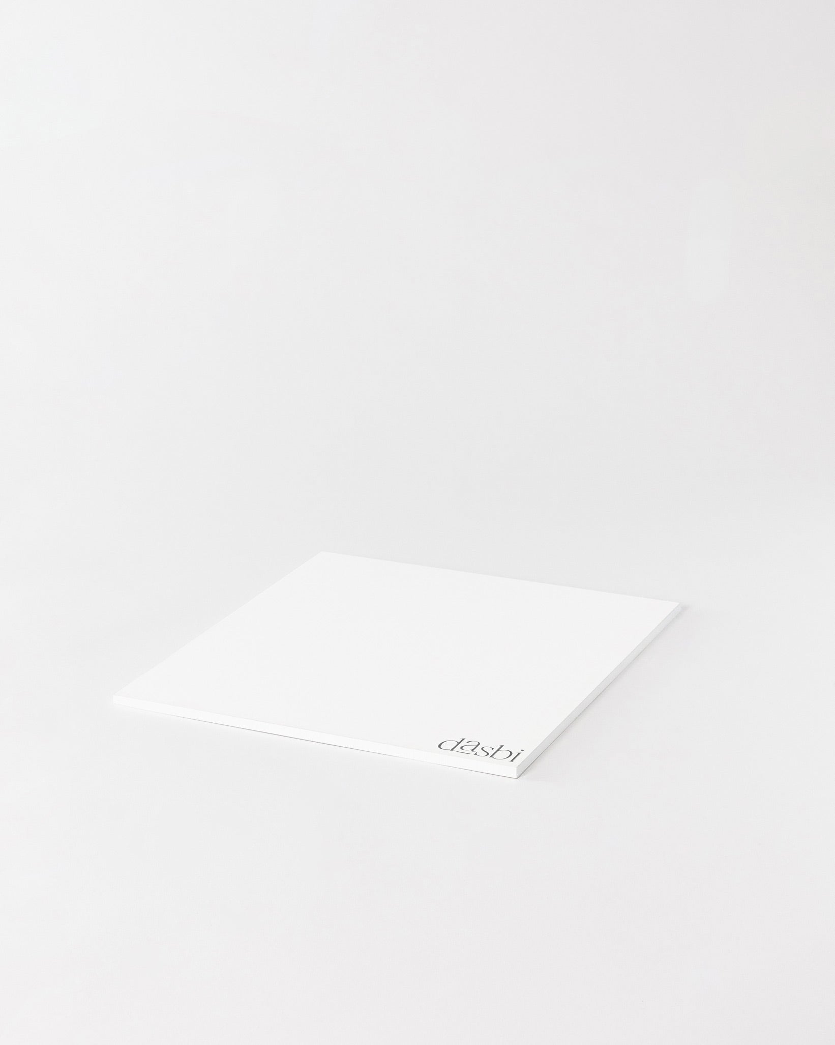 Plateau à gâteau Dasbi, en bois personnalisé de 6mm, bord blanc