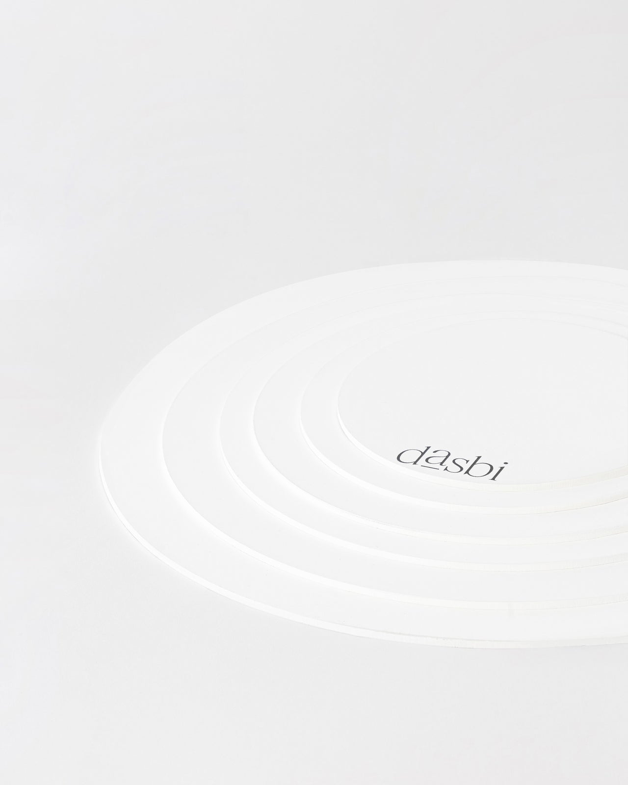 Dasbi bases para tartas personalizadas en madera de 3mm, canto blanco