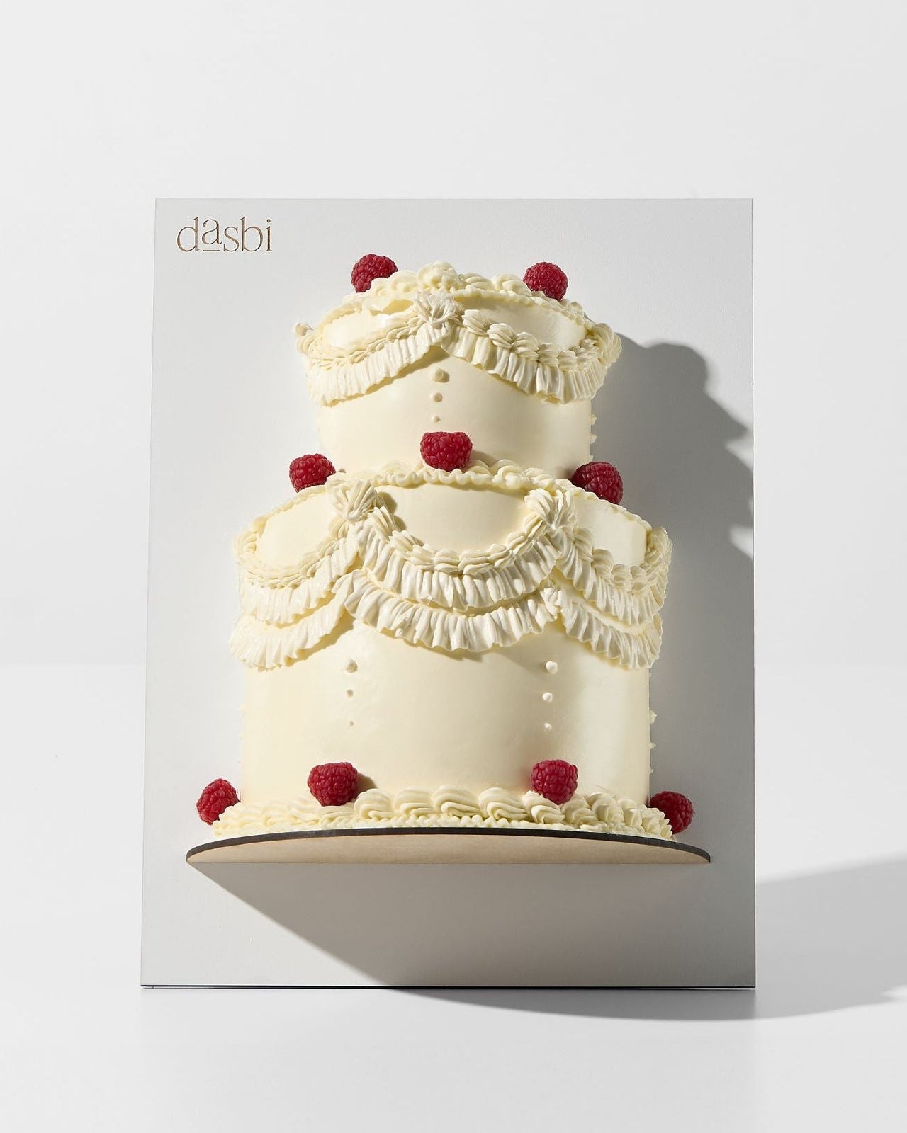 Dasbi Cake Icon – Moderner Torten-Präsentationsständer mit Transportbox (Einheit)