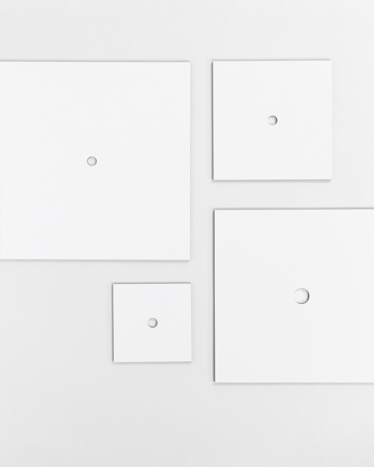 Bases para tartas cuadrada con agujero central para tartas de pisos