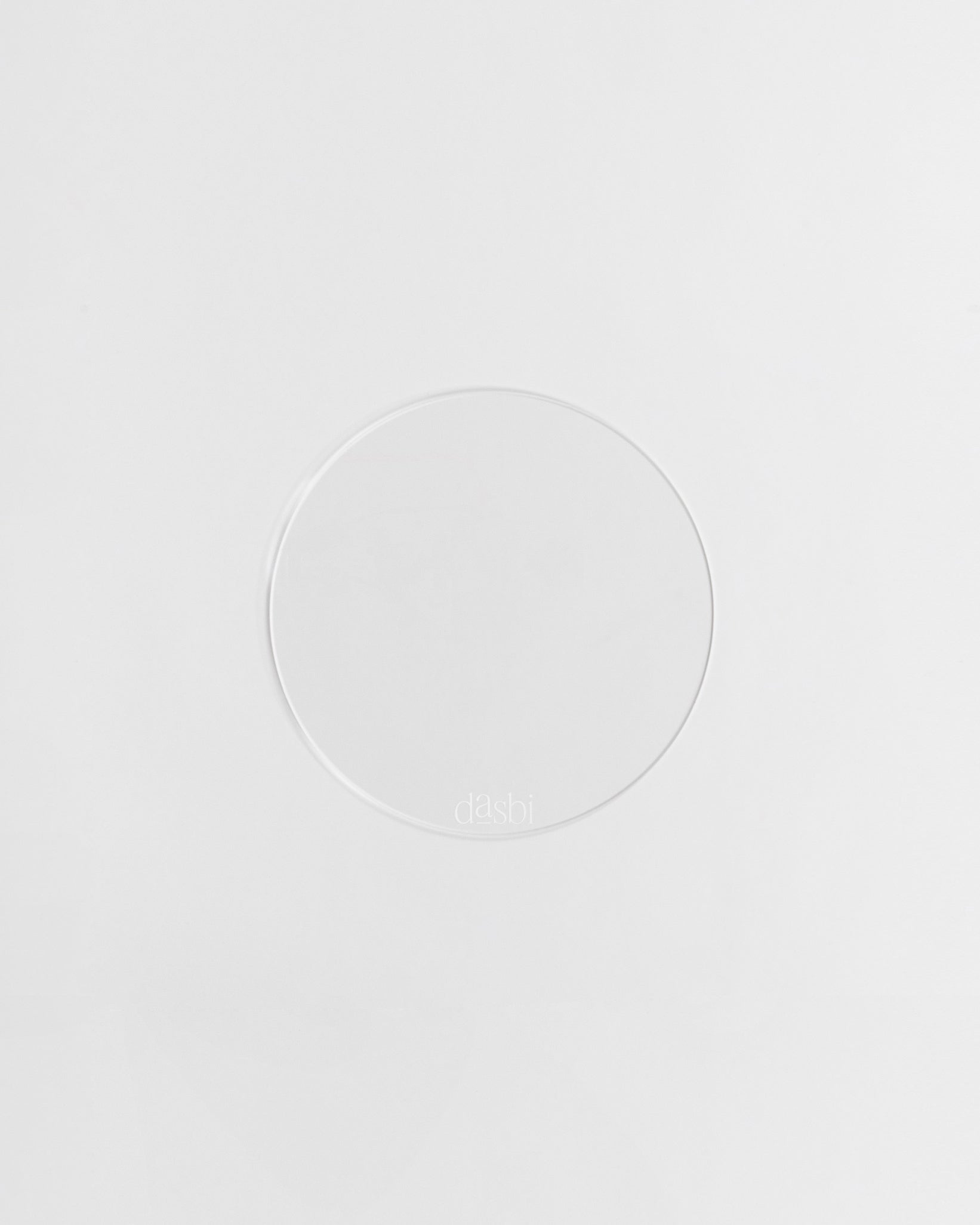 Dasbi round acrylic perfect edge