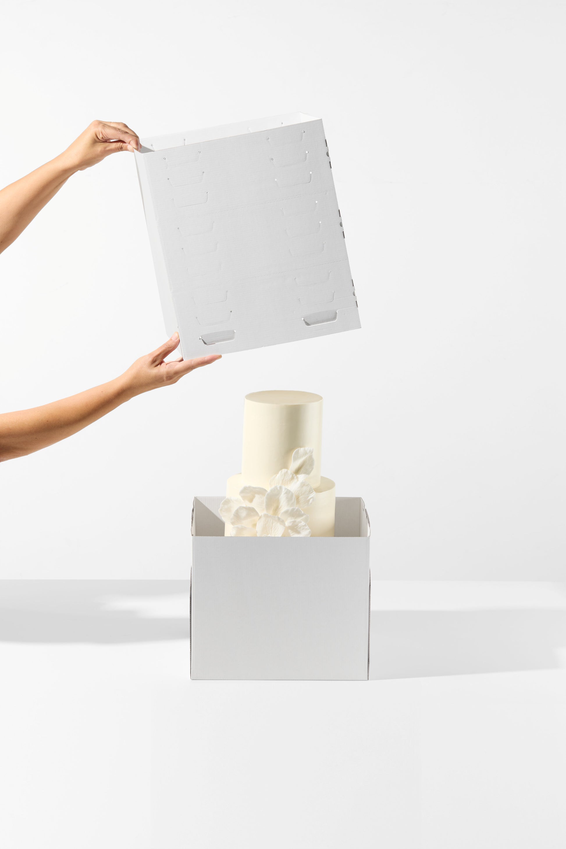 The cake box is compatible with our extensors.