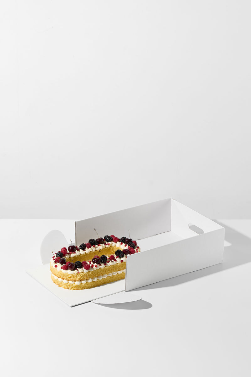 Caja rectangular para tartas - Pack de 10