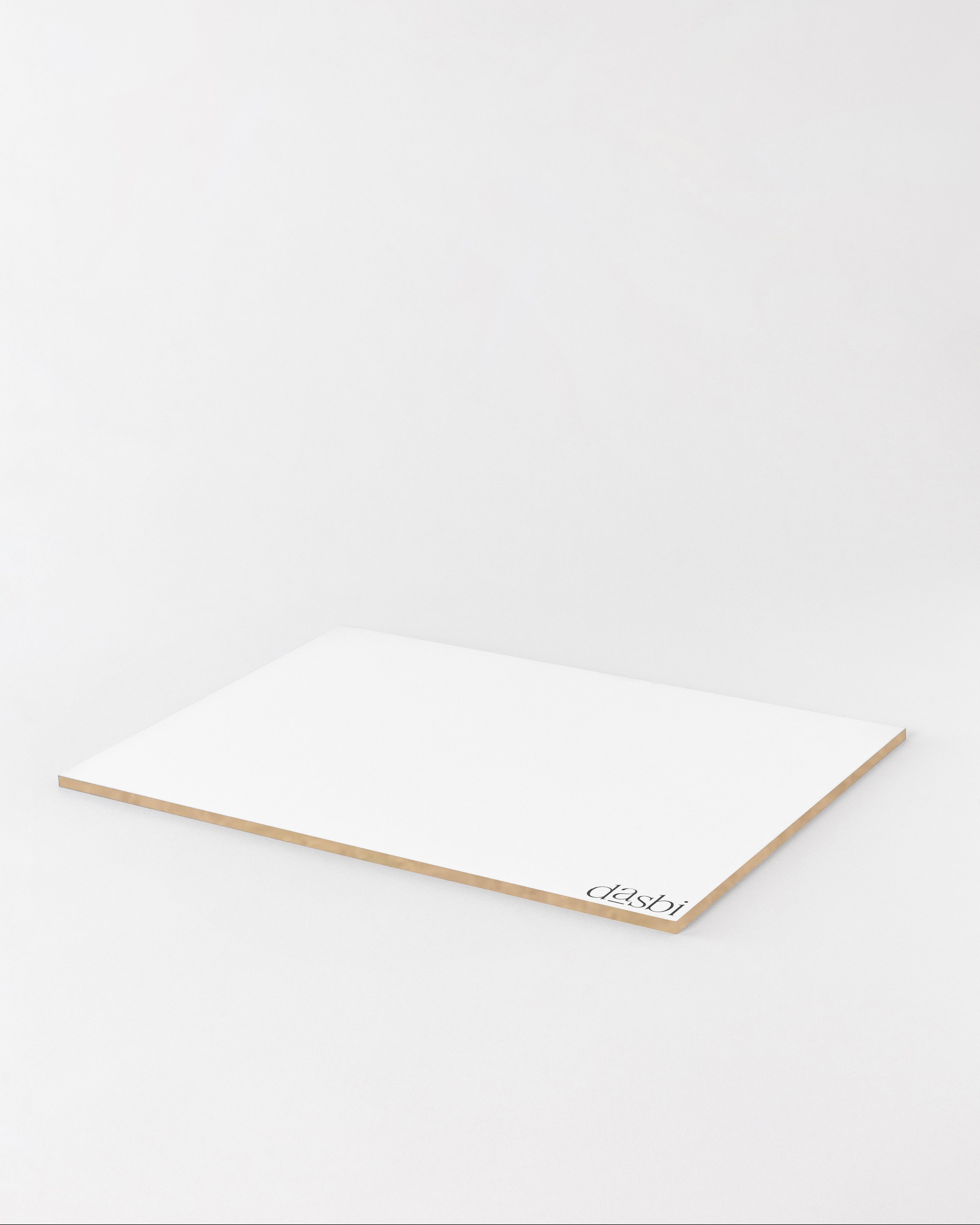 Dasbi 6mm white rectangle cake board