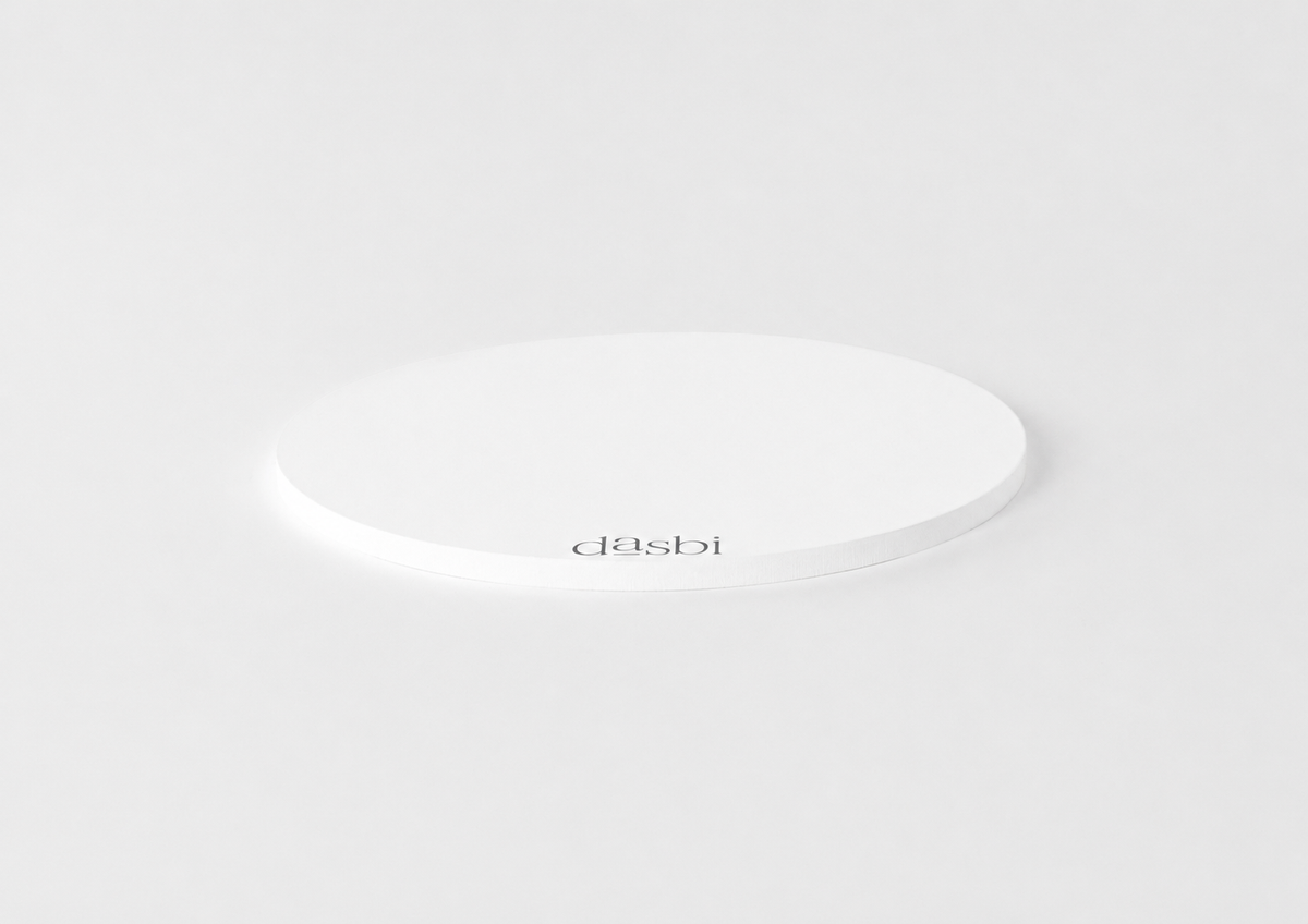 Base para tarta redonda personalizada Dasbi con canto blanco