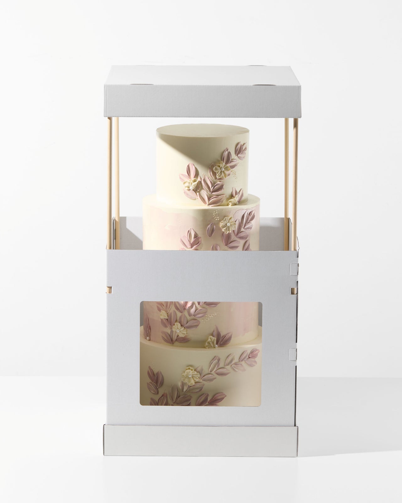 TowerBox + Estensori con Dowels + Sottotorta rotondo 35 cm (Unità)